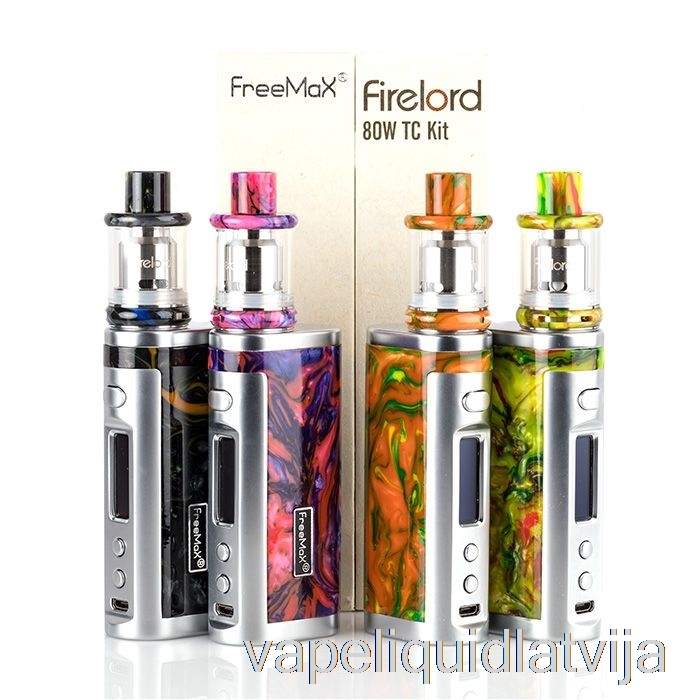 Freemax Firelord 80w Tc Starta Komplekts Green Vape šķidrums